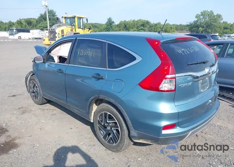 2016 Honda Cr-V Se из США, поврежденный, VIN 5J6RM4H43GL037377